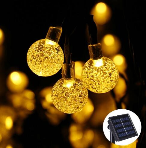 Eco-Friendly Solar LED Orb Lights
