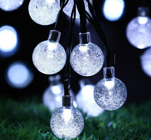 Eco-Friendly Solar LED Orb Lights